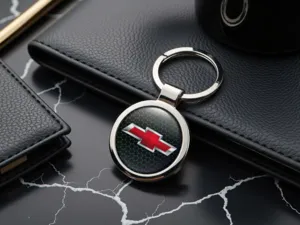 Chevrolet  Bild Schlüsselkette Foto Metallisch Metall